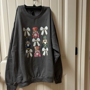 New not worn Nutcracker Graphic Sweatshirt